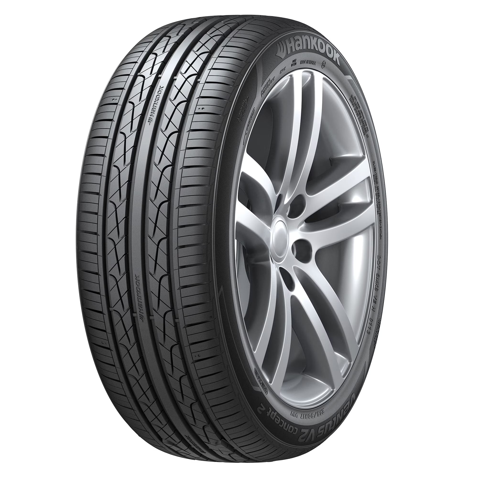 Hankook Ventus V2 Concept2 (H457) UHP 215/55R17 94W Passenger Tire
