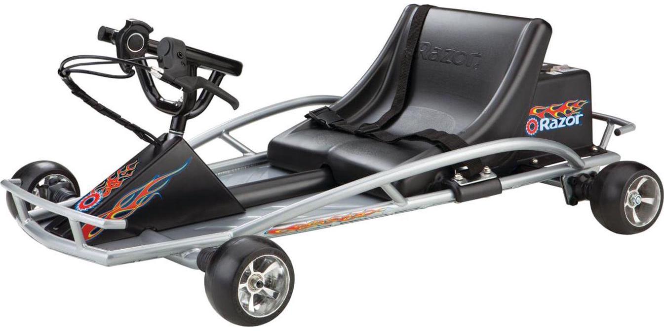 Razor Ground Force - Electric Go-Kart for Ages 8+. Up to 12 MPH. Up to 40 Minutes of Continuous Use. Variable Speed Throttle. 24V Rechargeable Batter