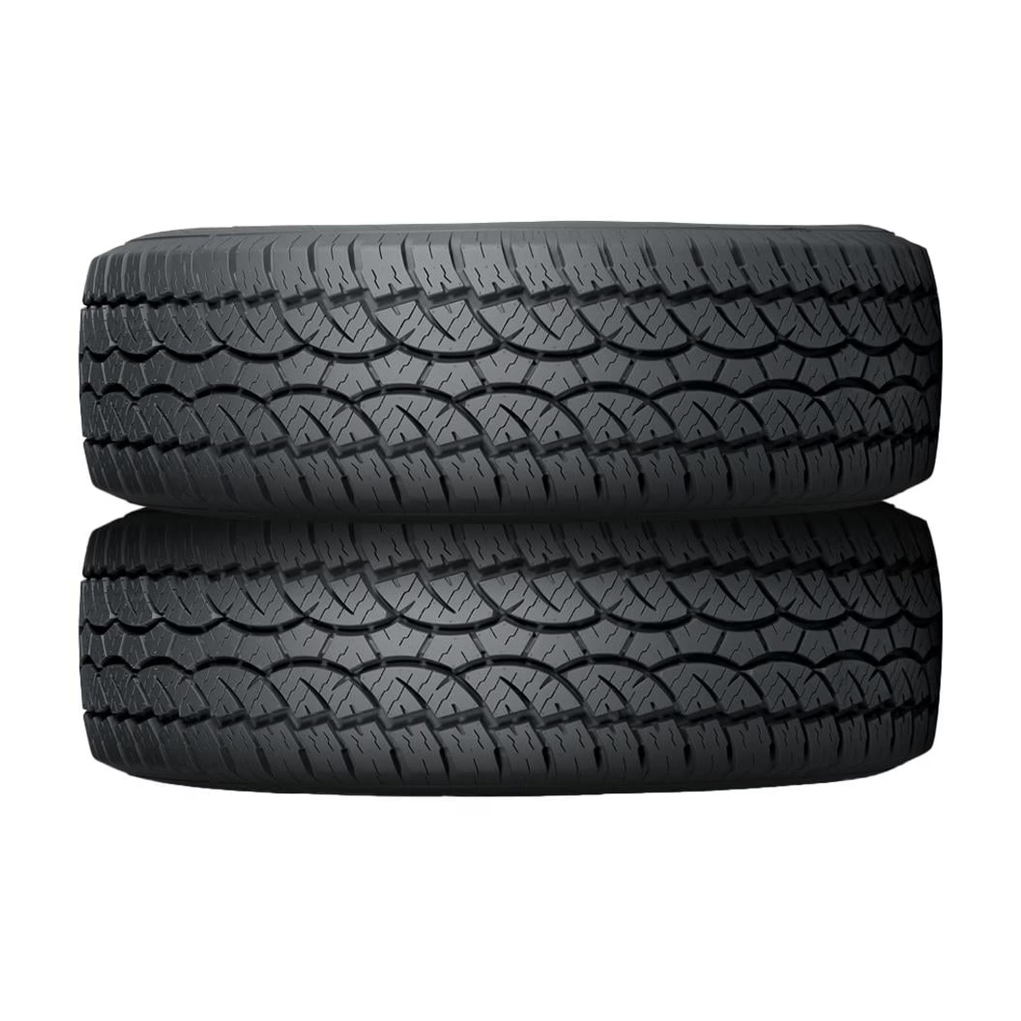 Set of 2 Atturo Trail Blade A/T LT245/75R16 120/116S E Tires Fits: 2015 Toyota Tacoma TRD Pro, 1995-2002 Chevrolet Tahoe LT