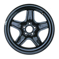 New Aftermarket Painted Black Steel Wheel 17 x 7 9597624 5 Spoke Style fits 2007-2009 Saturn Aura
