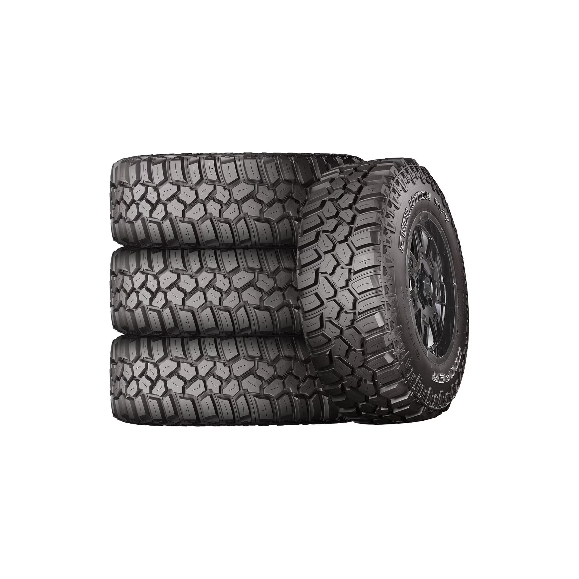 Set of 4 Cooper Evolution M/T LT35X12.50R20 121Q E Tires