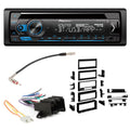 Pioneer Single DIN CD w/ Bluetooth Car Stereo 1984-1989 Chevy Corvette Includes In-Dash Car Stereo, Dash Kit and Harness