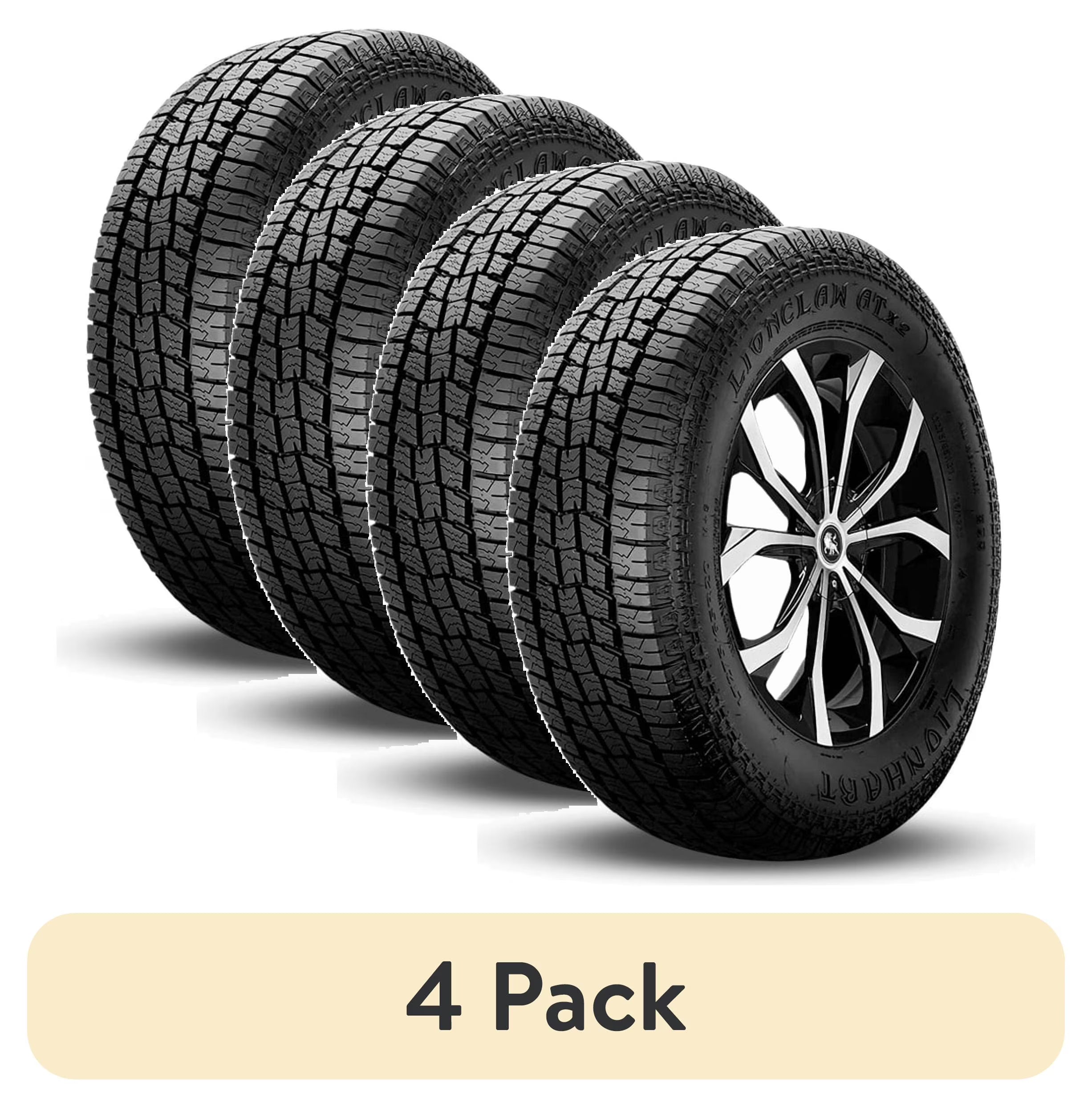 (4 pack) 1 Lionhart Lionclaw ATX2 LT 285/75R16 All Terrain [40K Mileage Warranty 10 PLY] LHSTATX1675020 / 285/75/16 / 2857516