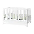 Child Craft London 4-in-1 Convertible Crib. Baby Crib Converts to Day Bed. Toddler Bed and Full Size Bed. 3 Adjustable Mattress Positions. Non-Toxic. Baby Safe Finish (Matte White)