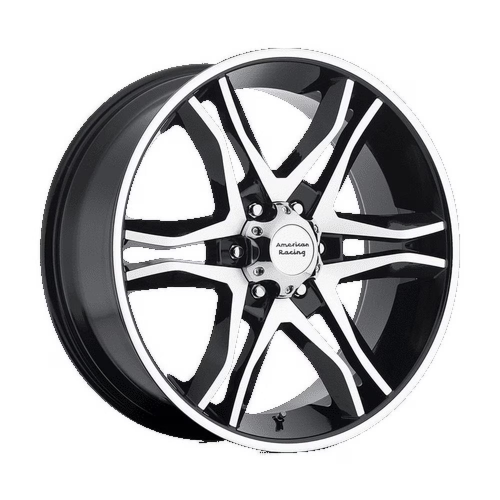 American Racing Aluminum Rim AR893 MAINLINE 20X8.5in Gloss Black Machined Finish, AR89328550335