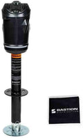 Bastion Distribution Midnight Sentinel Electric Jack & Cover | 3500lb Capacity | A-Frame | IP65 Switches | 90 Degree Twist Mount | Panoramic LED | BD-E3500S-BLK
