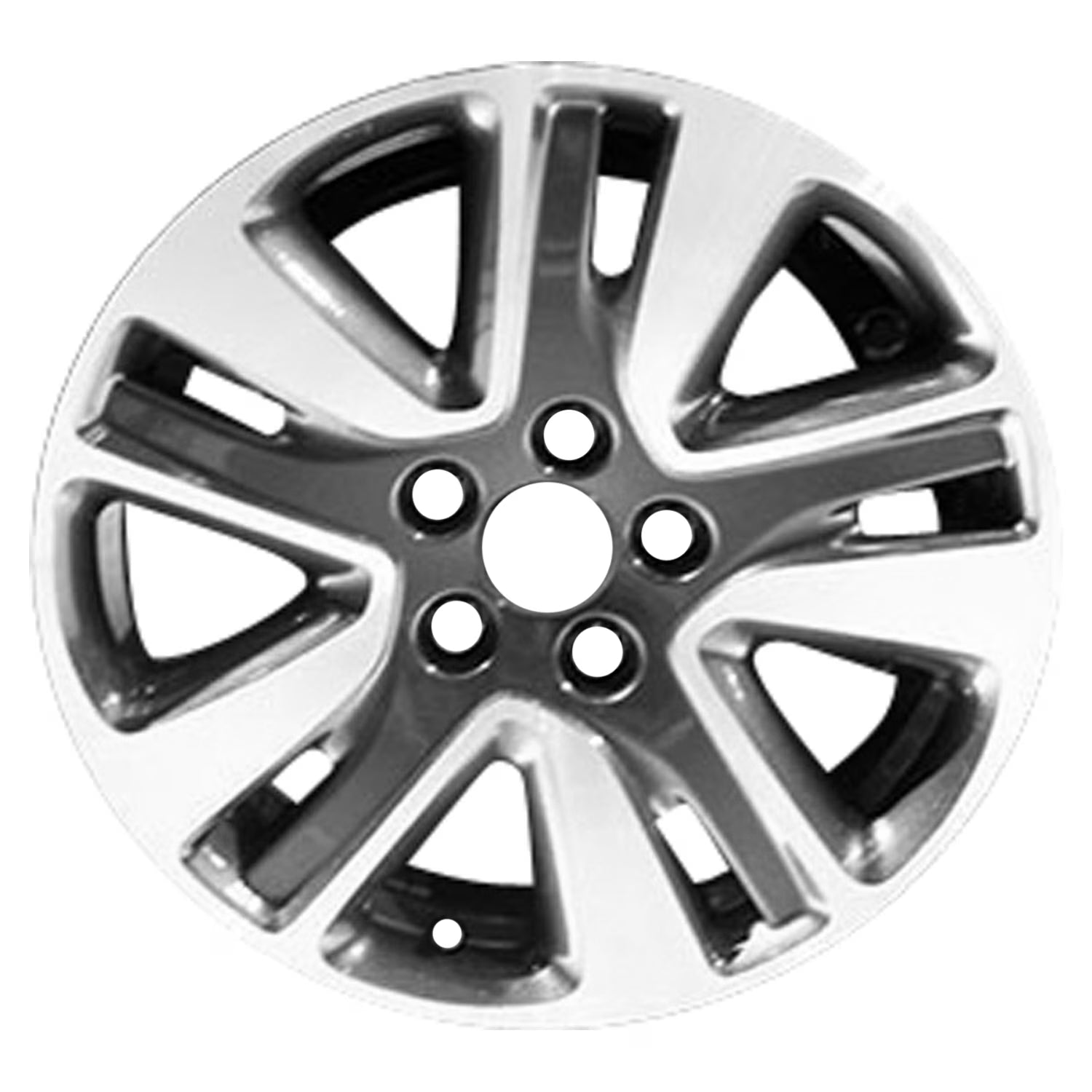 Remanufactured Machined and Painted Charcoal Aluminum Wheel 18 x 7 42700TK8A51 fits 2014-2017 Honda Odyssey
