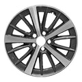Remanufactured Machined and Painted Black Aluminum Wheel 16 x 6.5 28111CA020 fits 2017-2023 Subaru Impreza