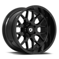 Gear Off Road 763B RAID 763B-2106312 20X10 6X135 (-12) G/A 763B Raid (HB 87.1) Gloss Black with Lip Logo A258950