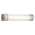 1 Light Linear Bath Vanity Approved For Damp Locations With Transitional Inspirations 4.5 Inches Tall By 24.75 Inches Wide Kichler Lighting 11142Niled