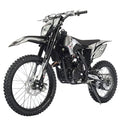 X-Pro Brand New Titan 250cc Gas Pit Dirt Bike with LED Headlight, 5-Speed Manual Transmission, Electric/Kick Start! Big 21 /18  Wheels!
