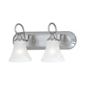 Elk Home 18-Inch Wide Elipse Vanity Light. Traditional. Brushed Nickel
