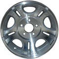 Remanufactured Painted Sparkle Silver Aluminum Wheel 15 x 7 3L5Z1007AA fits 2000-2011 Ford Ranger