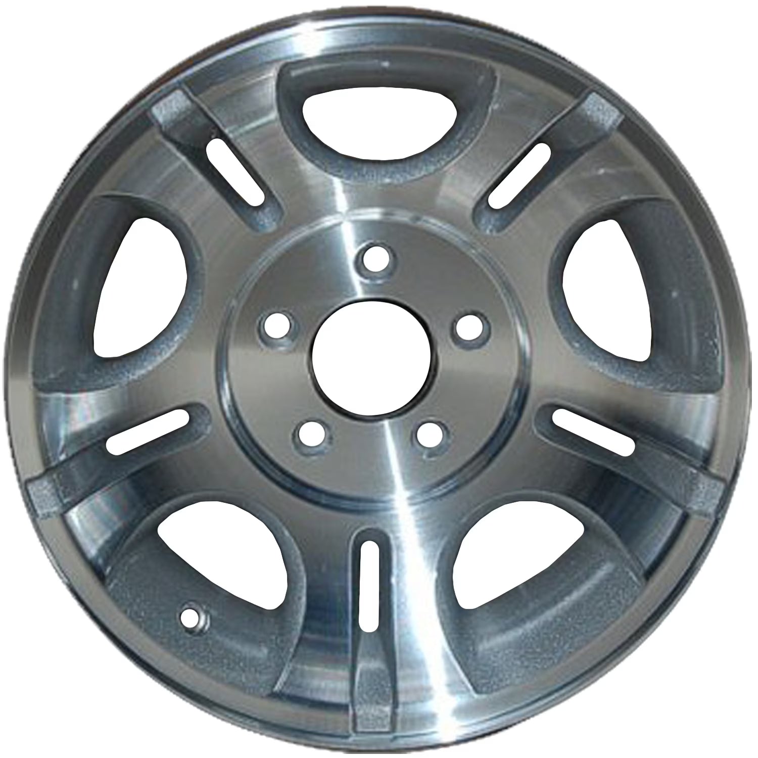 Remanufactured Painted Sparkle Silver Aluminum Wheel 15 x 7 3L5Z1007AA fits 2000-2011 Ford Ranger
