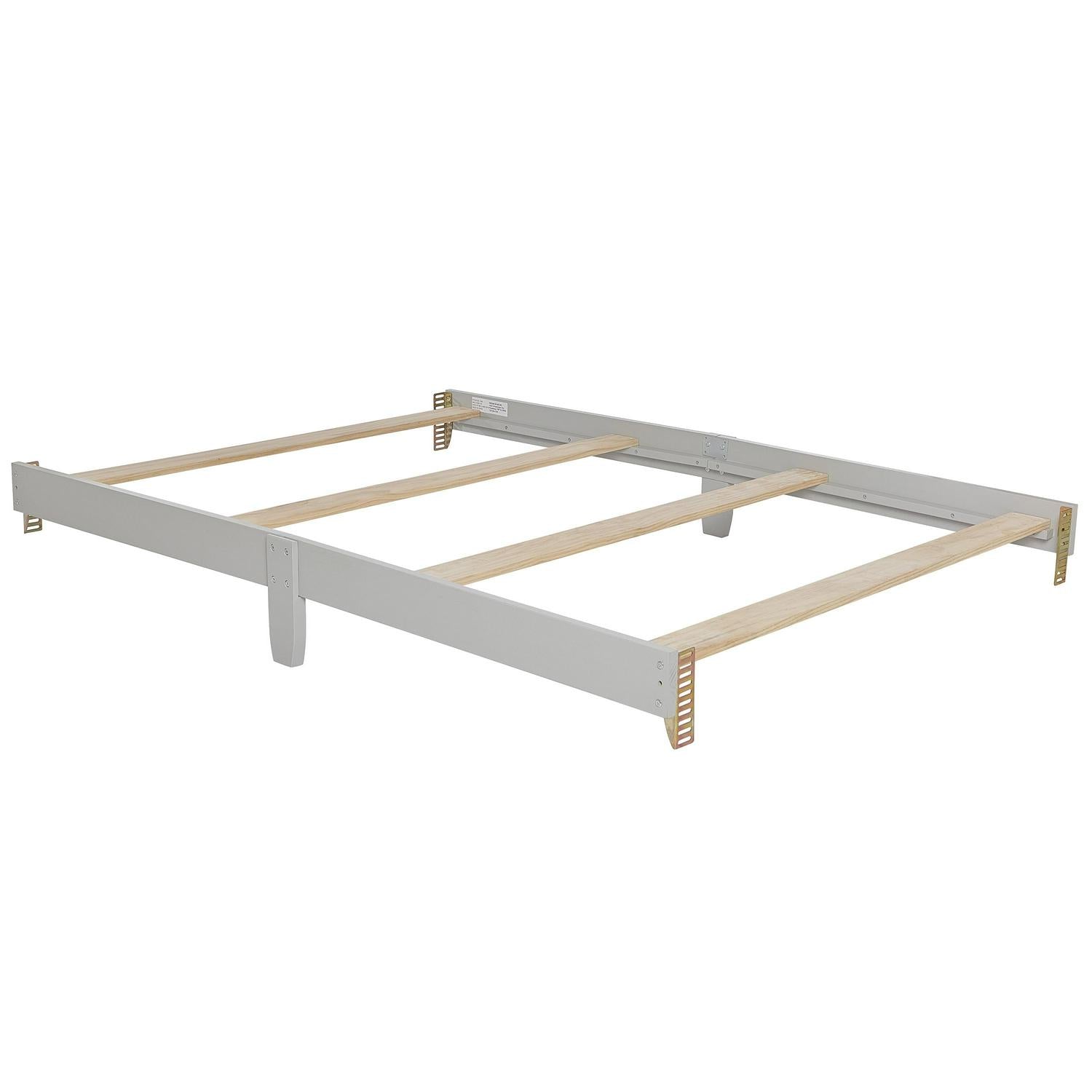 Dream On Me Universal Bed Rail Silver Grey Pearl