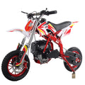 X-Pro Brand New Zephyr 4 Stroke 40cc Gas Pit Dirt Bike, Mini bike for Kids, Pull Start 10  Wheels