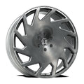 LUXXX LE Alloy Rims LUXLE11 24X9.5 6X139.7 +30 93.1 Brushed Face Silver Titanium Black Clear Coat (LSCP2)