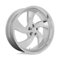 US Mag 1PC Cast Aluminum Rim U132 20X8 5X5.0 CHROME 1MM, U132208073+01R
