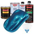 Cobra Blue Metallic Premium Quart URETHANE BASECOAT CLEARCOAT Car Auto Paint Kit