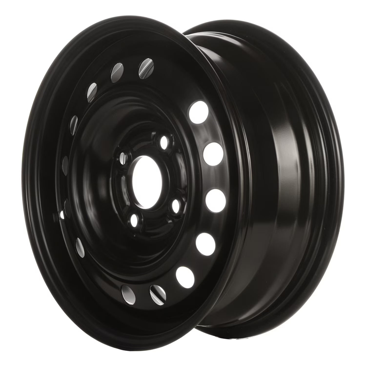Remanufactured Painted Black Steel Wheel 15 x 6 403001FC0A fits 2009-2013 Nissan Cube