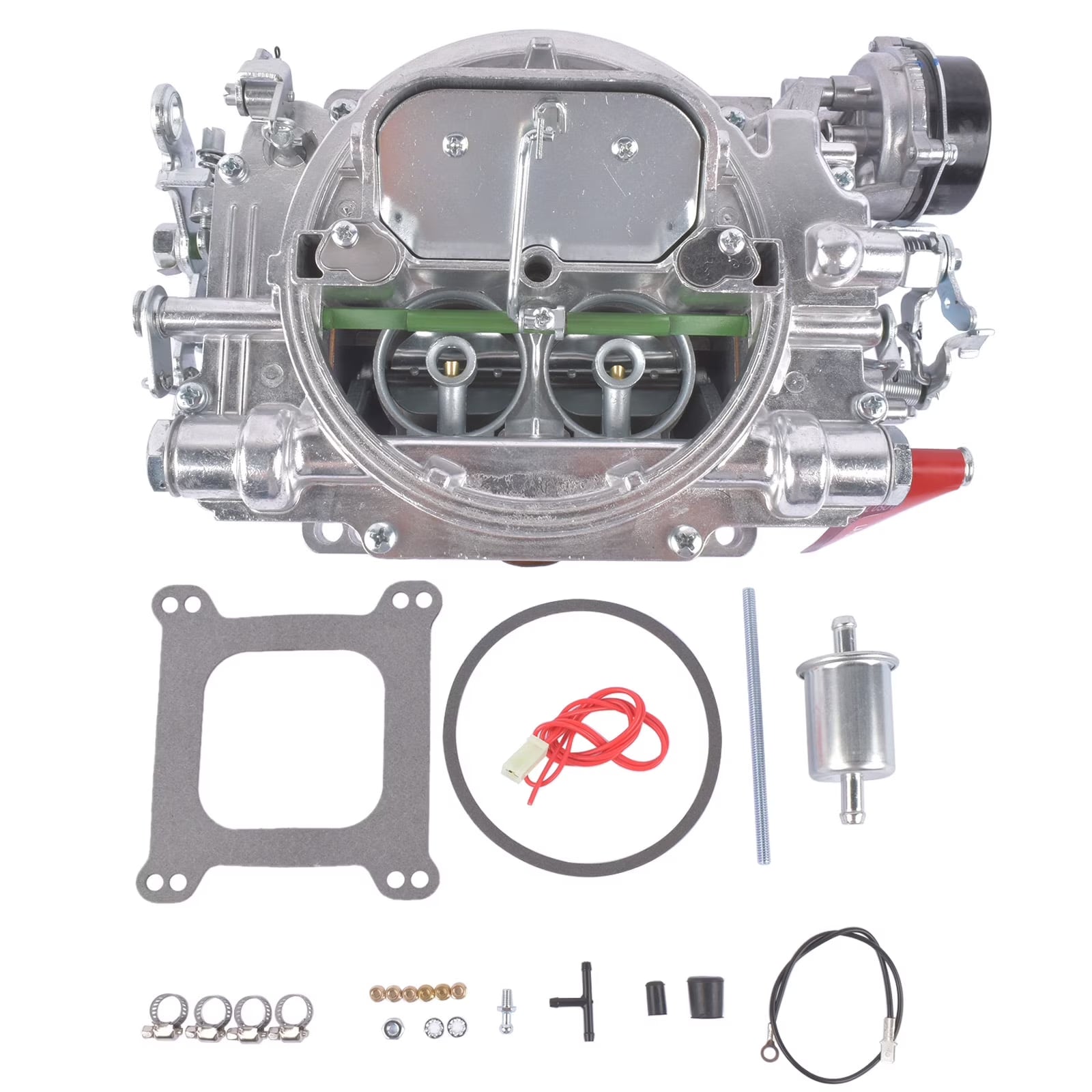 NEWZQ CBRT-1406 4 Square Barrel Carburetor Universal Fit for Performer EPS RPM Intake Manifolds