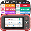 LAUNCH CRP129I V2.0 OBD2 Scanner, 4 Systems Scanner with 12 Reset Functions, TPMS, EPB, ABS Bleeding, DP F, SAS, Throttle, Injector Coding, Free-Update, AutoVIN, FCA AutoAuth, 5 Years Backup