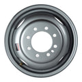 16  x 6  - 8 Lug Silver Mod Solid Steel Dually Trailer Wheel Rim - 8 x 6.5  Bolt Pattern