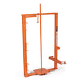Titan Attachments 3 Point Fence Stretcher and Unroller Heavy Wire Fencing Fits Cat 1 Tractors, Quick Hitch Compatible, Holds 60  x 36  Diameter Roll, Landscaping Equipment