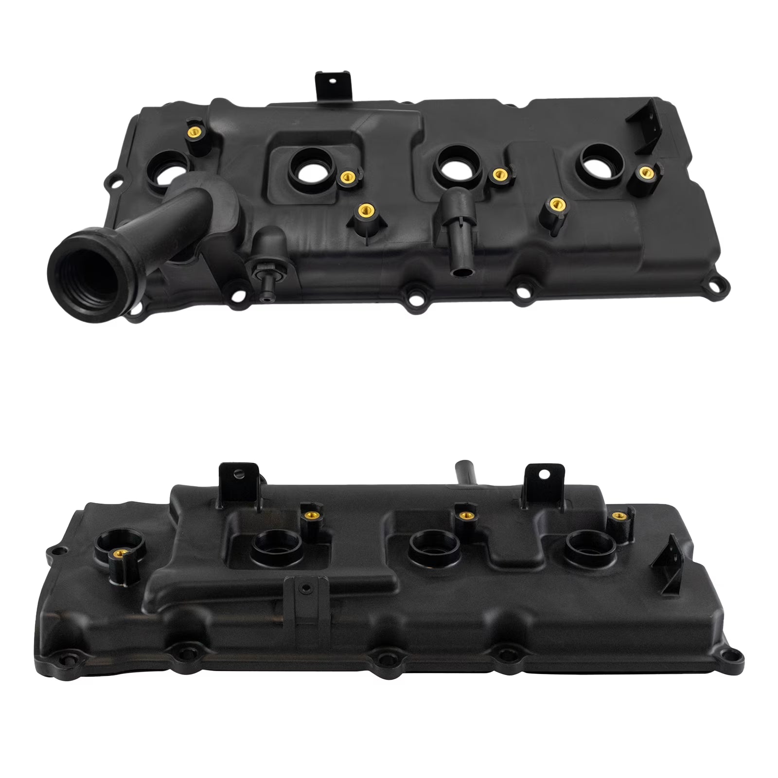 TRQ Engine Valve Cover w/ Gasket Set LH & RH Sides for Nissan Armada Titan VCA93547