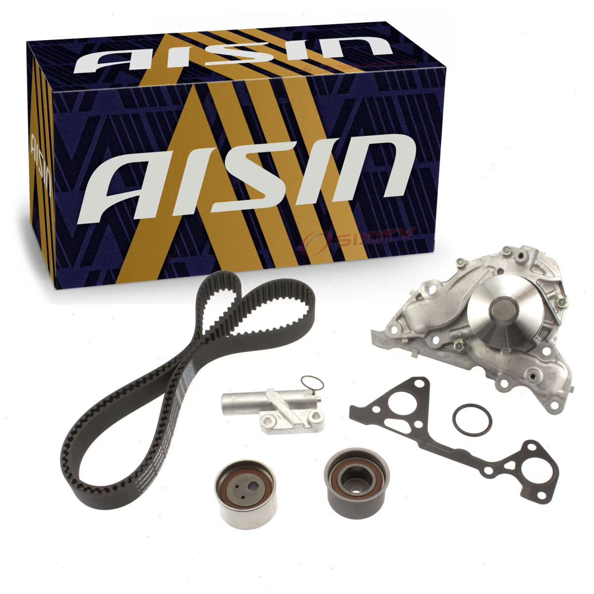 AISIN Timing Belt Kit w Water Pump compatible with Mitsubishi Eclipse 3.0L V6 2000-2005