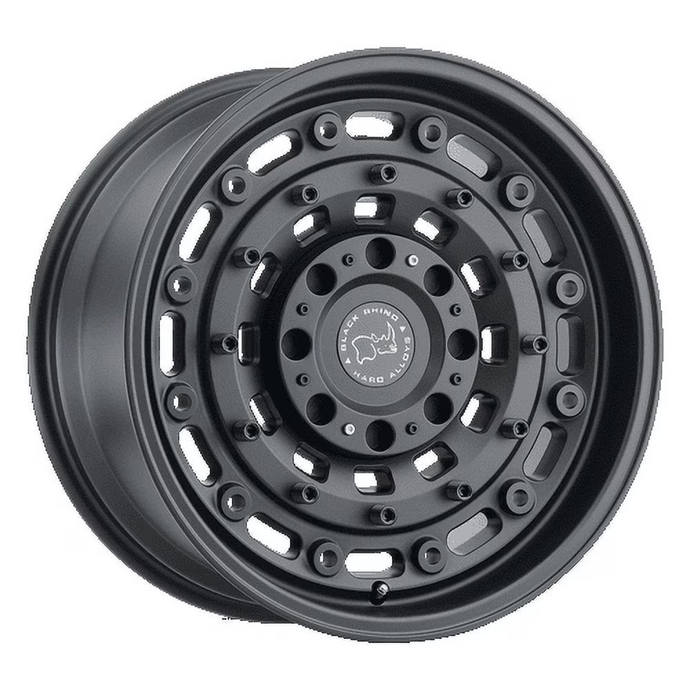 Black Rhino Aluminum Rim ARSENAL 16X8in Textured Matte Black Finish, 1680ARS-06140M12