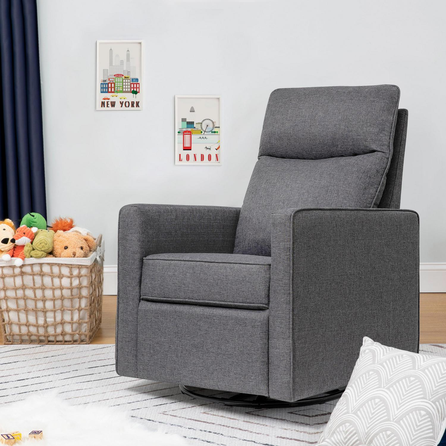 DaVinci Gabby Glider Rocking Chair. Gray