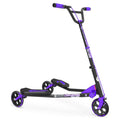 Yvolution Y Fliker C5. Foldable Drift Swing Scooter Kids Age 9+ Years. Purple. Unisex. Weight 24lbs