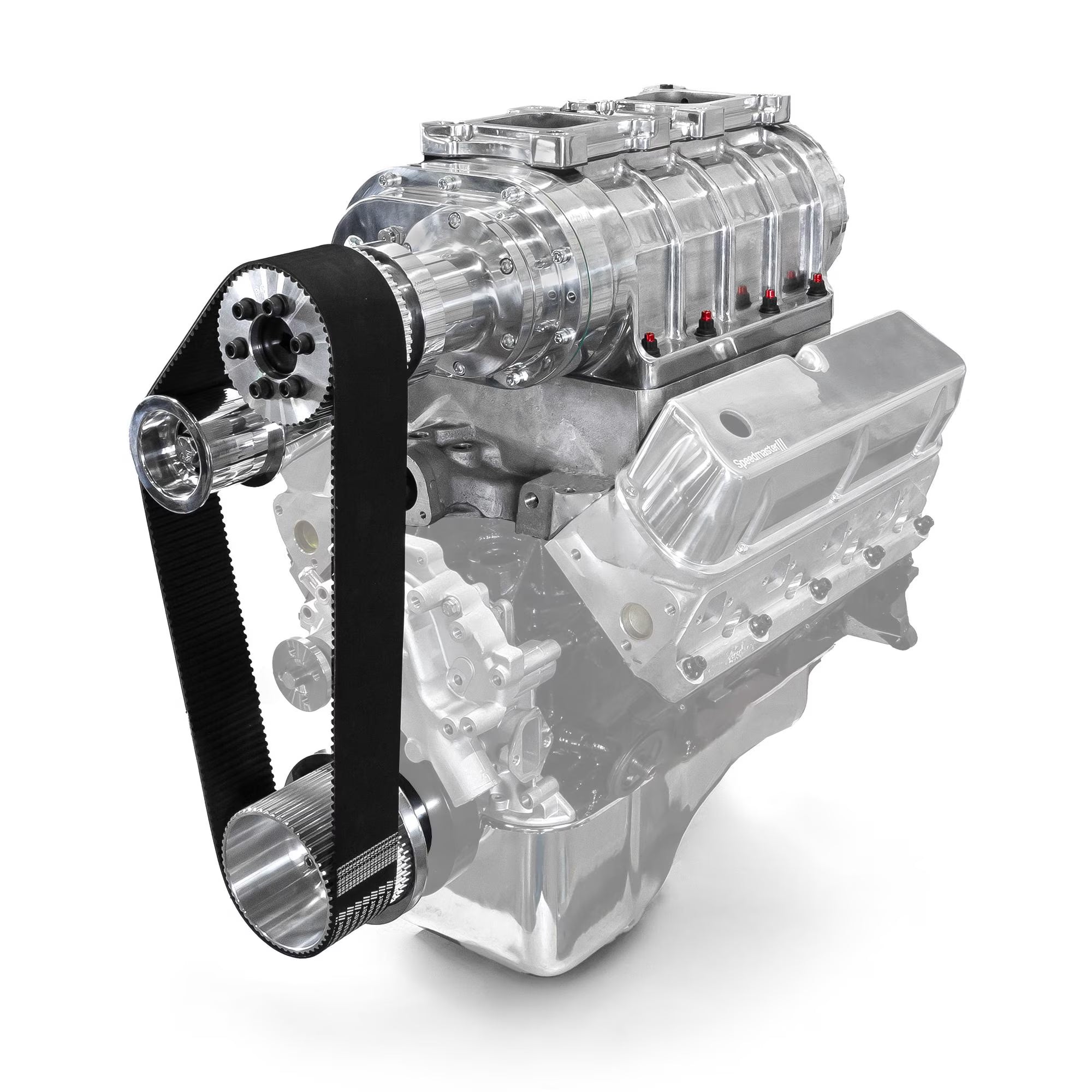 Speedmaster PCE460.1013 Compatible with Ford 351W Windsor Complete 6-71 Roots Supercharger Blower Kit [1V]