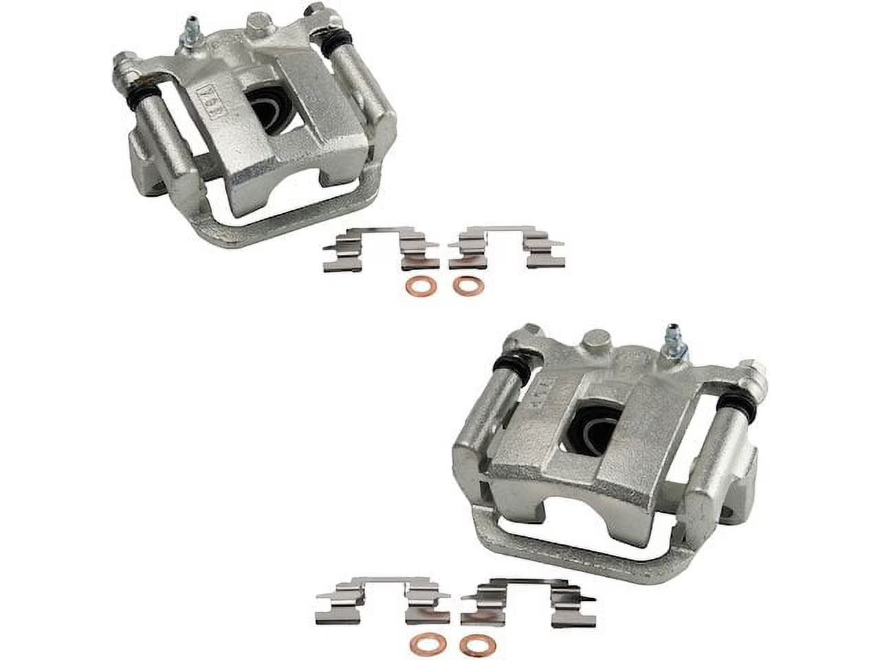Rear Brake Caliper Set 2 Piece - Compatible with 2008 - 2013 Nissan Rogue 2009 2010 2011 2012