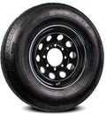 eCustomrim Radial Trailer Tire and Rim ST235/80R16 Load E 16x6 8-6.5 Black Modular Wheel