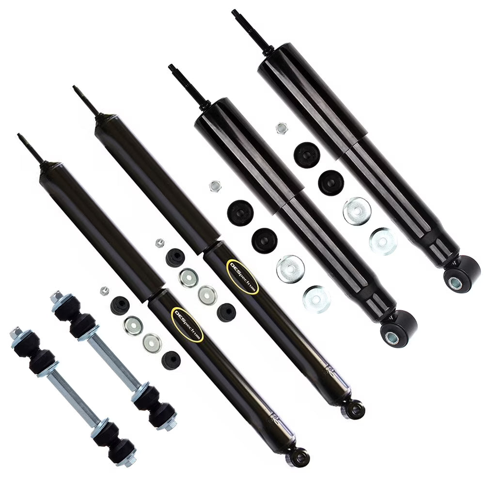 cciyu Struts Complete Struts Front and Rear shock absorber Stabilizer Bar Link Kit Fits for 1997-2003 for Ford for F-150 344368 344375 K8772 Quick Struts Assembly 6PCS