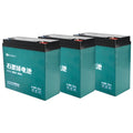 3 Pack 12V 20Ah Battery 6-DMF-20 Sealed Lead Acid Battery 6-DZM-20 for 36V 20Ah Mobility Scooter Electric Go Kart E Bike Motorcycle Golf Carts Electric Wheelchair ATV UTV Generator
