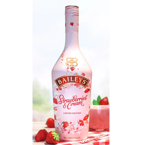 Baileys Strawberries and Cream Ltd Edit - 750ML