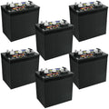 Crown Battery BCI Group GC2 6V 240AH Deep Cycle Golf Cart and Scrubber Battery X6
