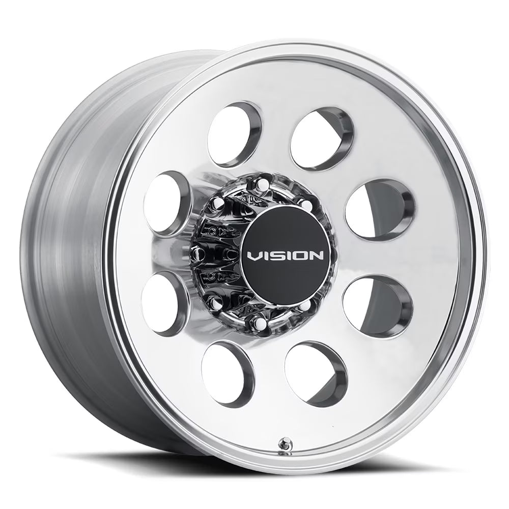 16x7 Vision 56VT Midway Trailer Polished Wheel 8x6.5 (-12mm)
