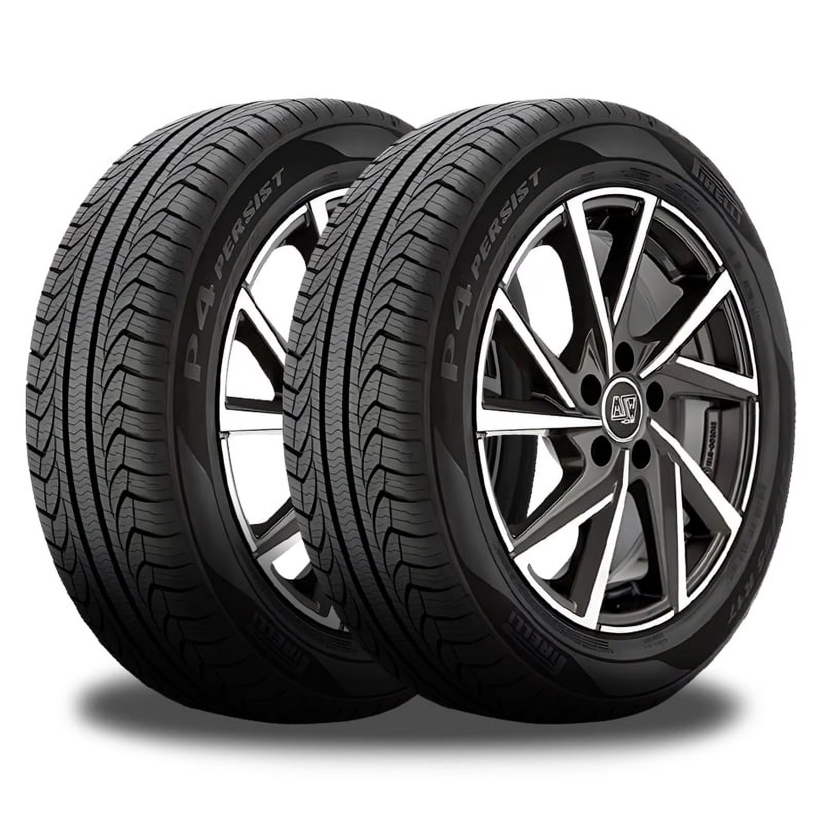 2 Pirelli P4 Persist AS Plus 225/60R16 98T All Season Touring 85K Mi Warranty P4079100 / 225/60/16 / 2256016