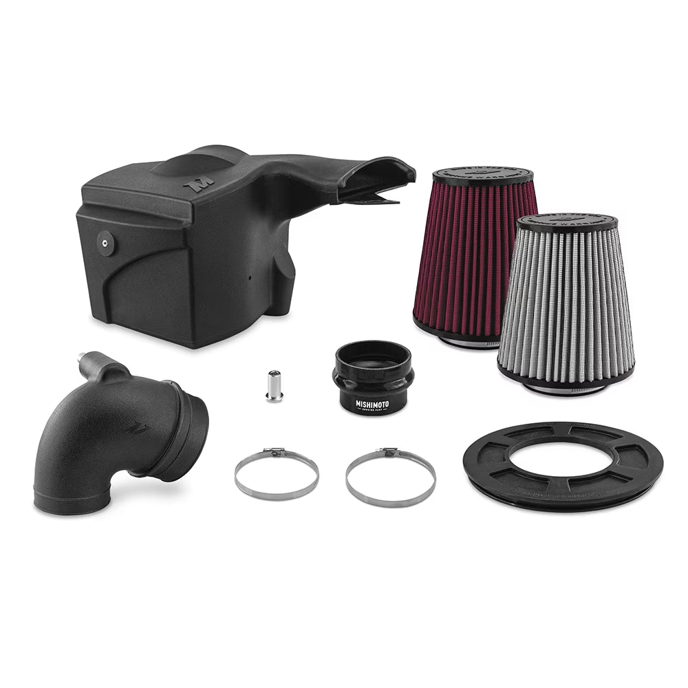 Mishimoto MMAI-RGR-19DW Mishimoto Performance Air Intake, Compatible With Ford Ranger 2.3L EcoBoost 2019-2023, Dry Washable Filter