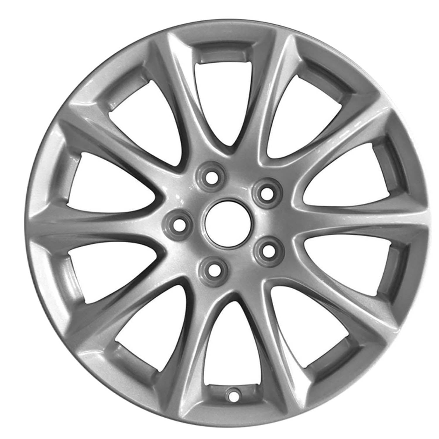 Remanufactured Painted Silver Aluminum Wheel 16 x 6.5 DS7Z1007OP fits 2015-2020 Ford Fusion