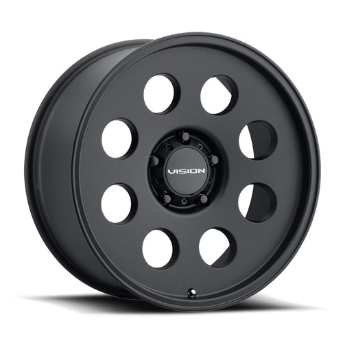14x5.5 Vision 56VT Midway Trailer Satin Black Wheel 5x4.5 (0mm)