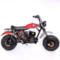 Trailmaster Mini Bike mb 200X Hurricane All New with Front and Rear Brakes, 196cc (Red)