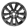 Remanufactured Painted Black Aluminum Wheel 17 x 6.5 403003RC9E fits 2016-2019 Nissan Sentra