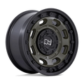 Black Rhino Cast Aluminum Wheel BR007 18x9 5x5.0/5.5 OD-GRN-BLK-LP 0mm, BR007EB18903500