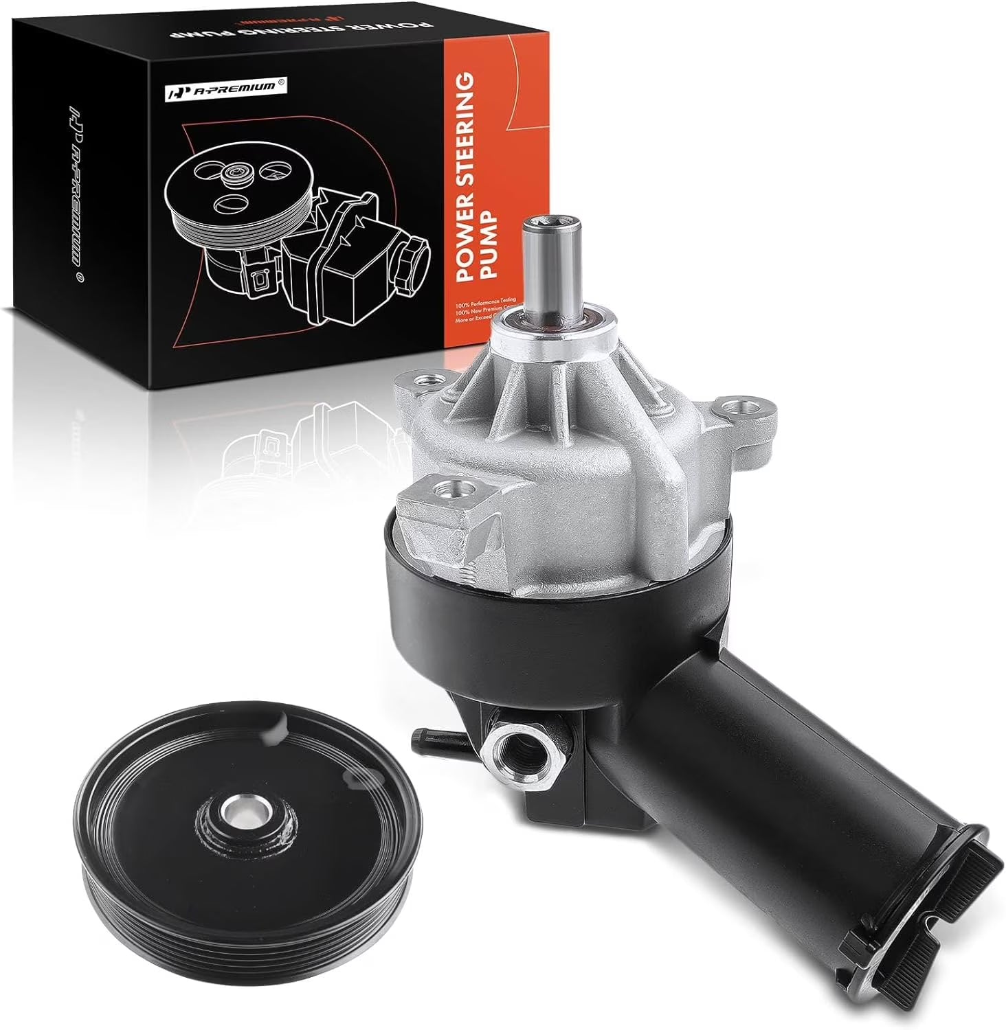 A-Premium Power Steering Pump Reservoir Automotive Specialty Part, Aluminum