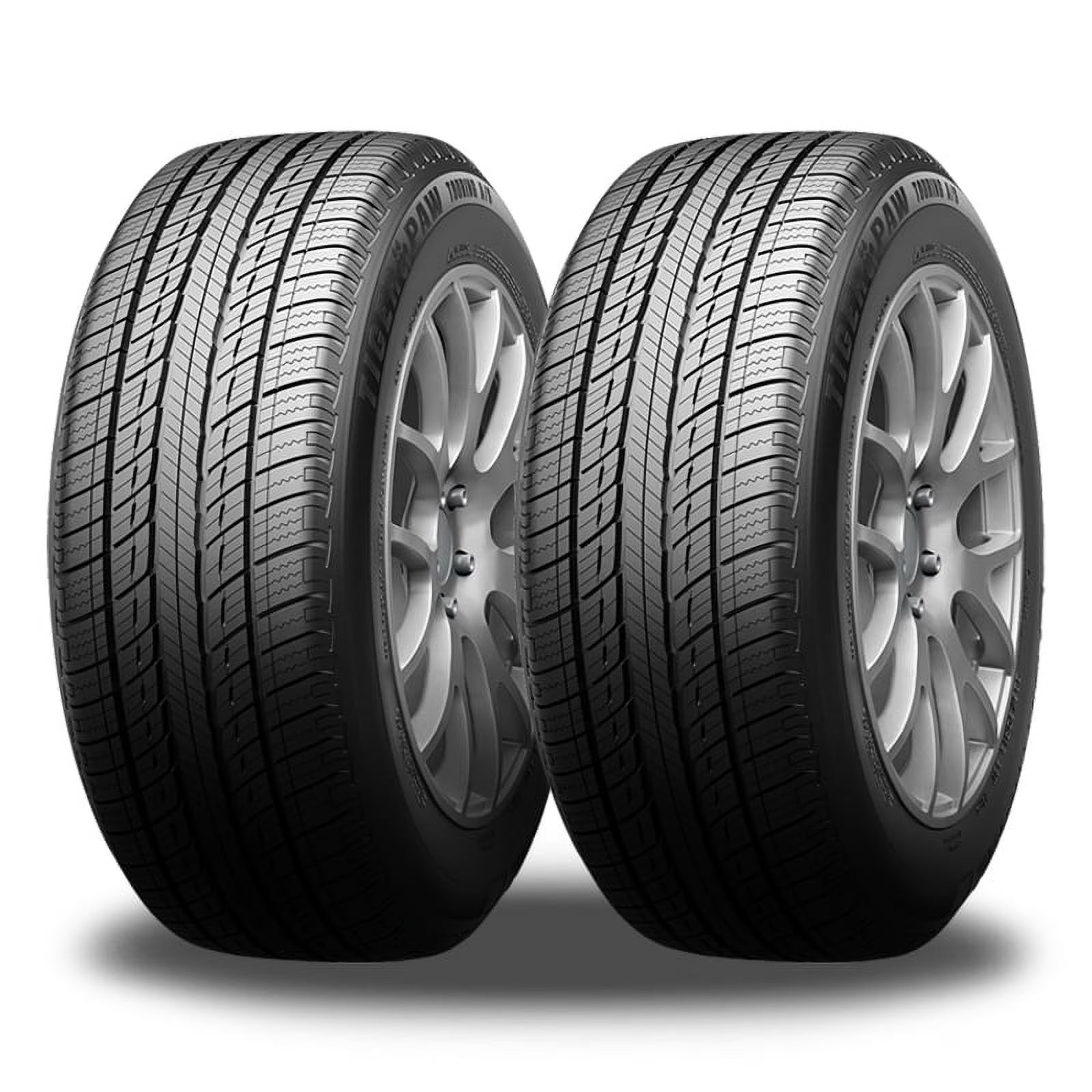 2 Uniroyal Tiger Paw Touring A/S 225/60R18 100H 700AA All Season 75K Mi Warranty UNI34634 / 225/60/18 / 2256018